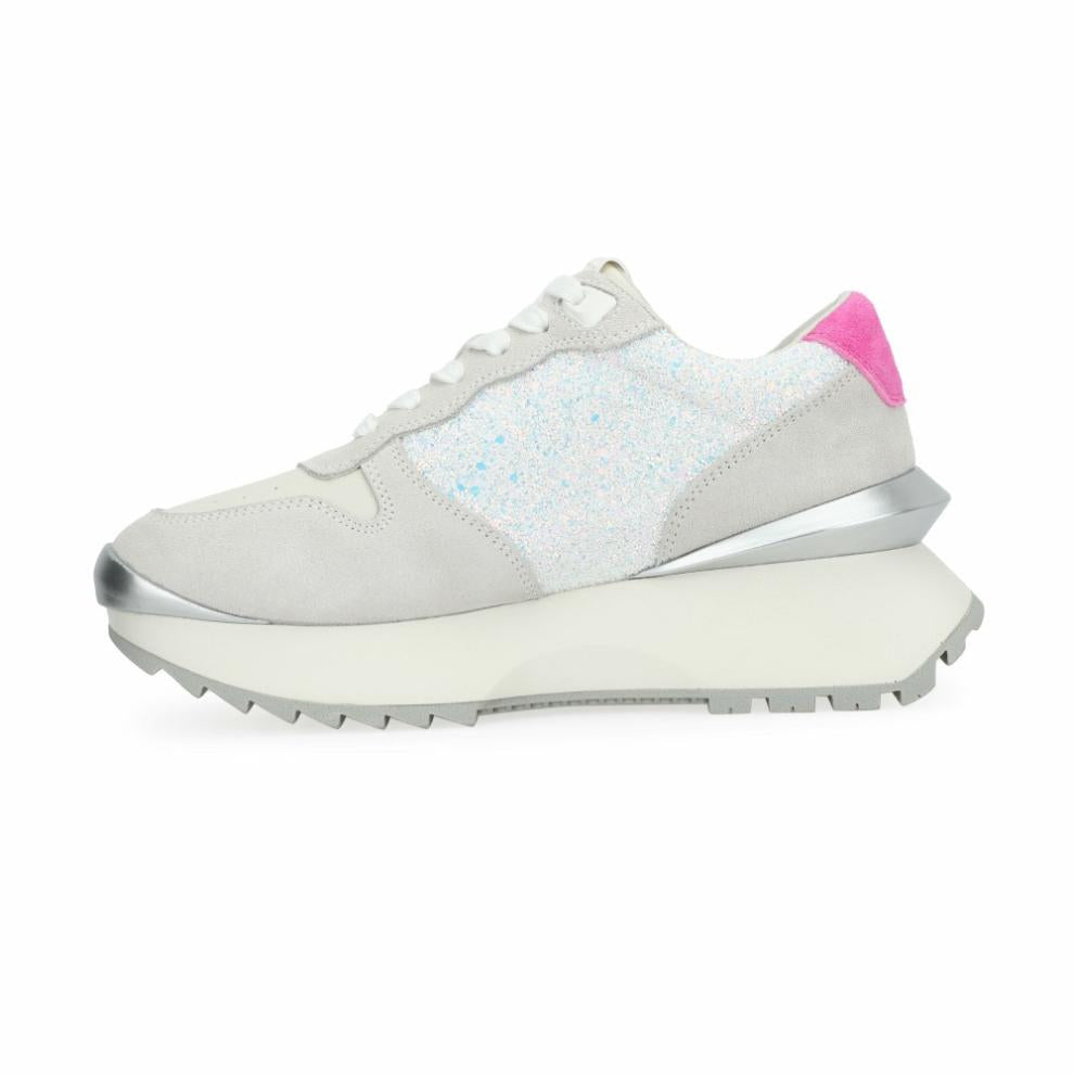 Vintage Havana Low Tops | Women MAJOR 29 - CLEAR GLITTER Clear Glitter