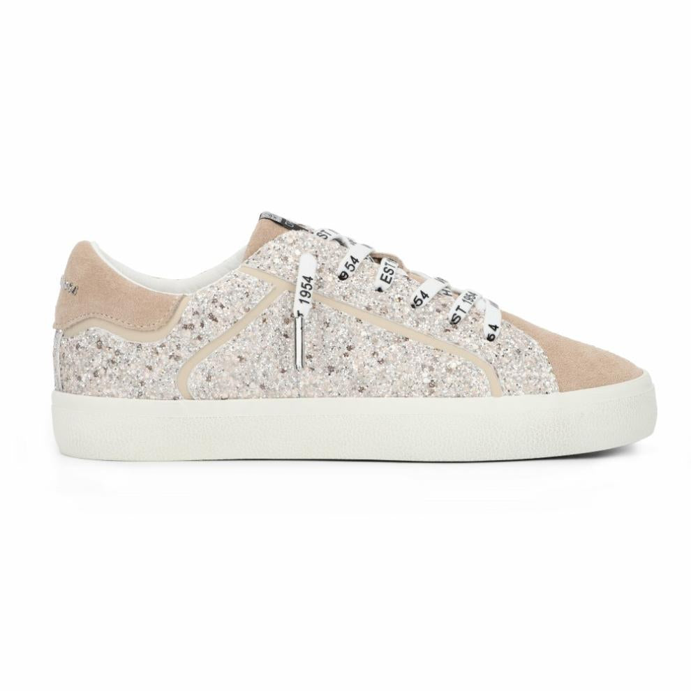 Vintage Havana Low Tops | Women MIKEYLA - NUDE GLITTER MIX Nude Glitter Mix