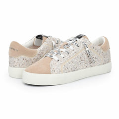 Vintage Havana Low Tops | Women MIKEYLA - NUDE GLITTER MIX Nude Glitter Mix