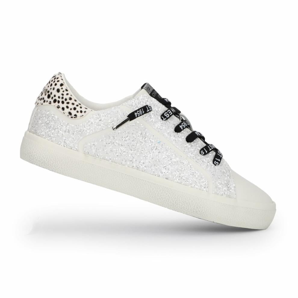 Vintage Havana Low Tops | Women MIKEYLA - WHITE GLITTER White Glitter