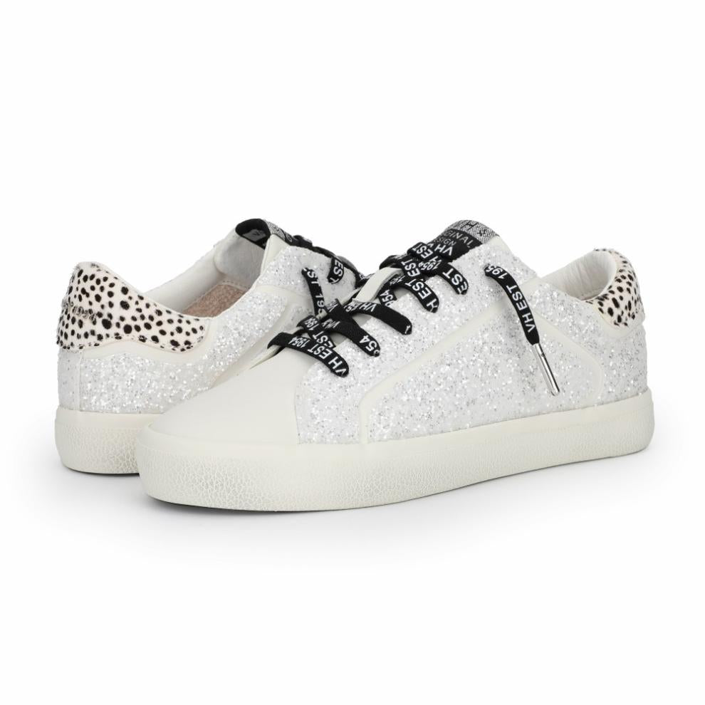 Vintage Havana Low Tops | Women MIKEYLA - WHITE GLITTER White Glitter