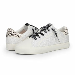 Vintage Havana Low Tops | Women MIKEYLA - WHITE GLITTER White Glitter