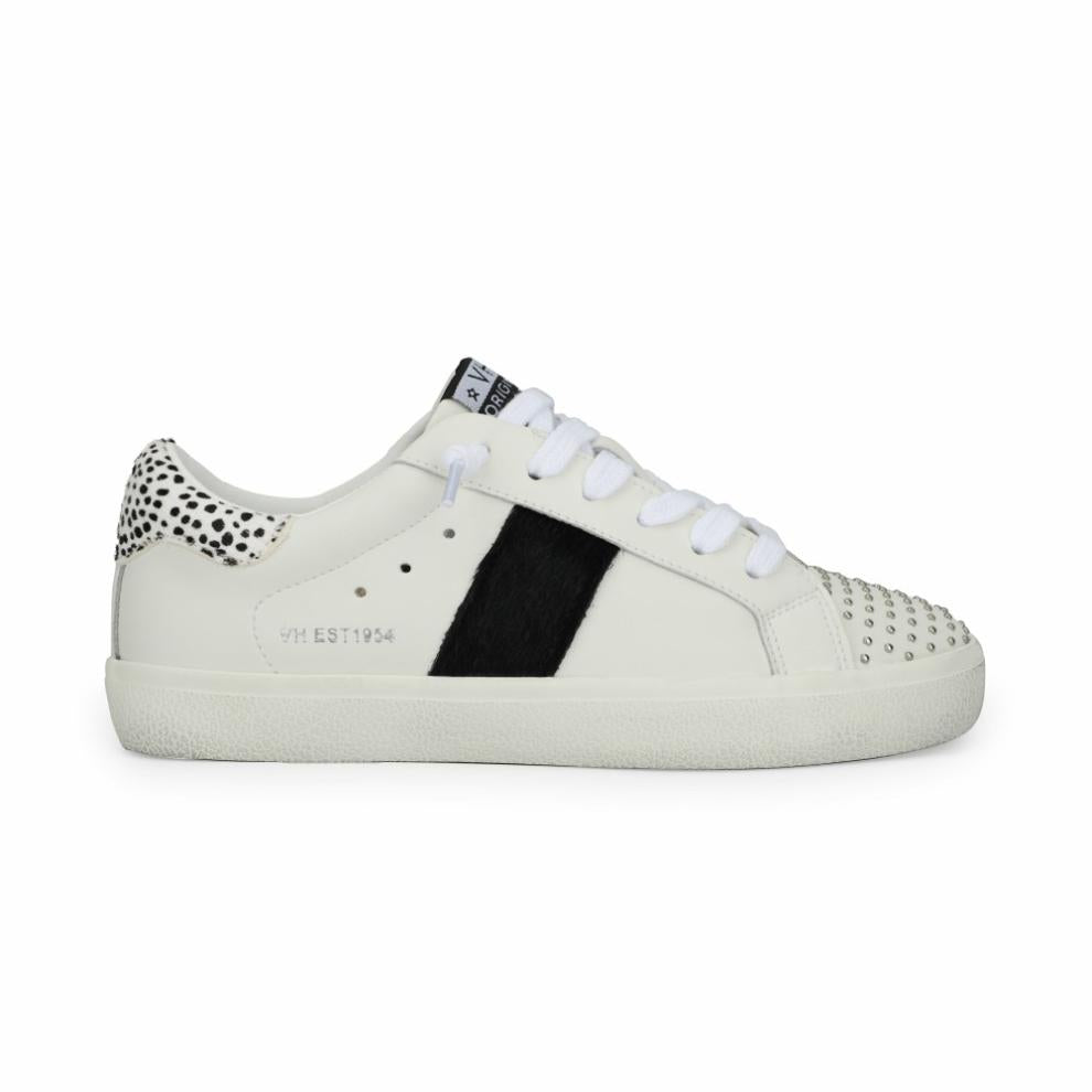 Vintage Havana Low Tops | Women RAELYN - WHITE BLACK STUDS White Black Studs