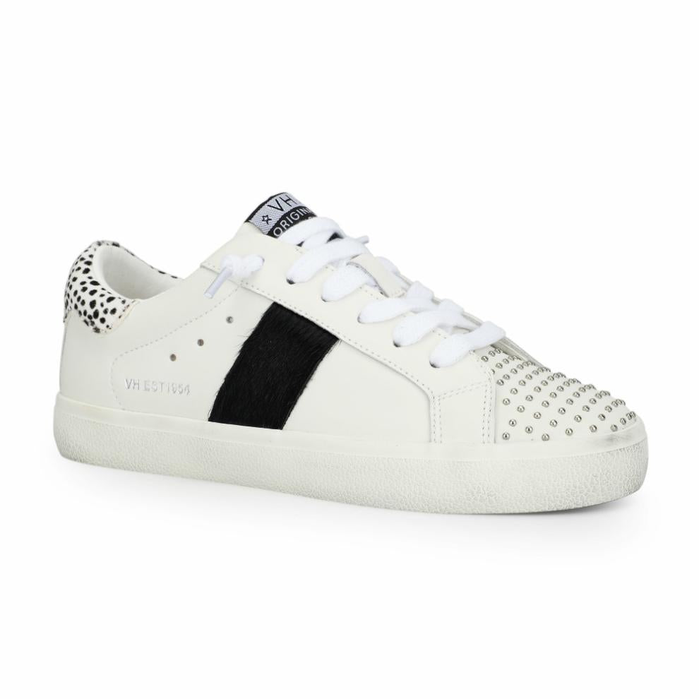 Vintage Havana Low Tops | Women RAELYN - WHITE BLACK STUDS White Black Studs