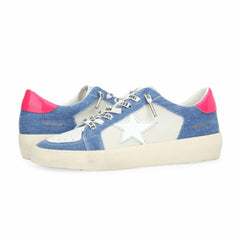 Vintage Havana Low Tops | Women REFLEX 25 - DENIM/PINK POP Denim/pink Pop