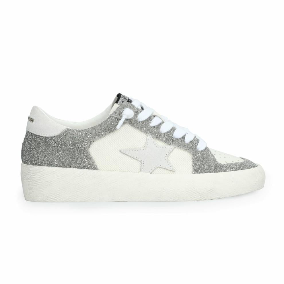 Vintage Havana Low Tops | Women REFLEX 27 - SILVER SPECKELED GLITTER Silver Speckeled Glitter