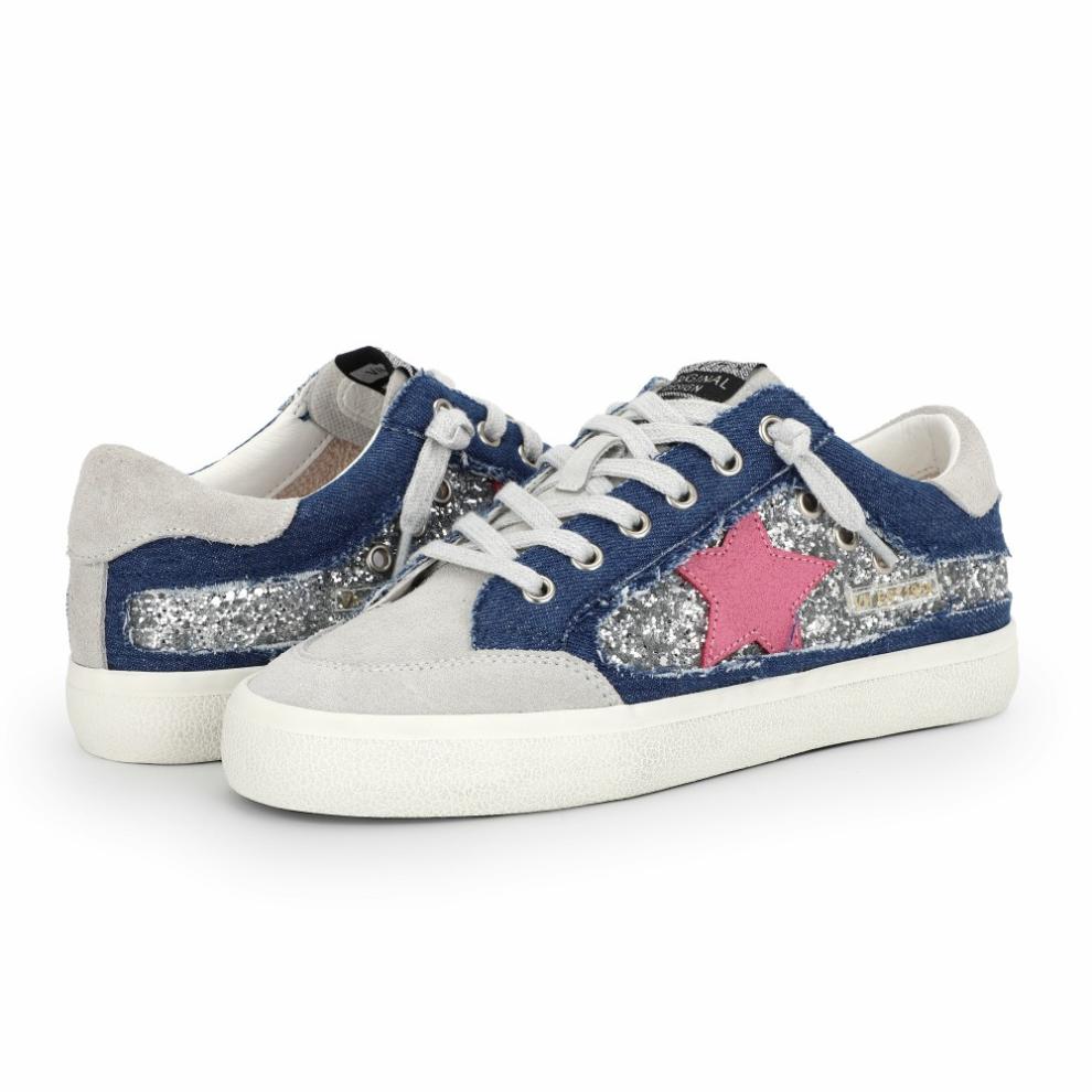 Vintage Havana Low Tops | Women SELENE - DENIM SPARKLE MULTI Denim Sparkle Multi