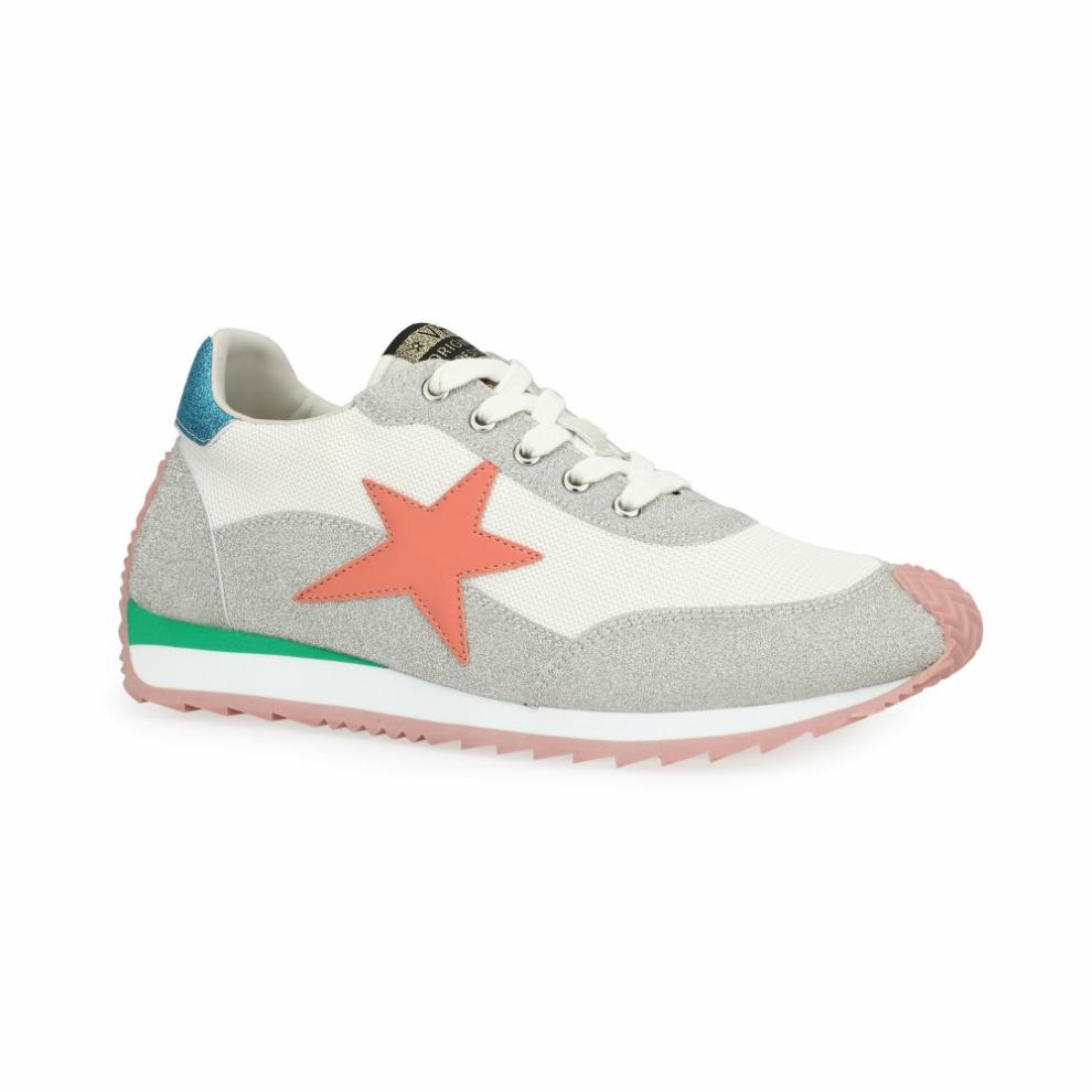 Vintage Havana Low Tops | Women SHOOTER 11 - SILVER GLITTER PEACH MULTI Silver Glitter Peach Multi