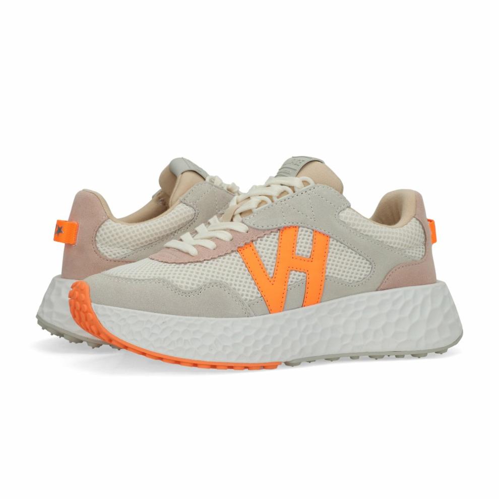 Vintage Havana Low Tops | Women STARLING - GREY NUDE ORANGE Grey Nude Orange