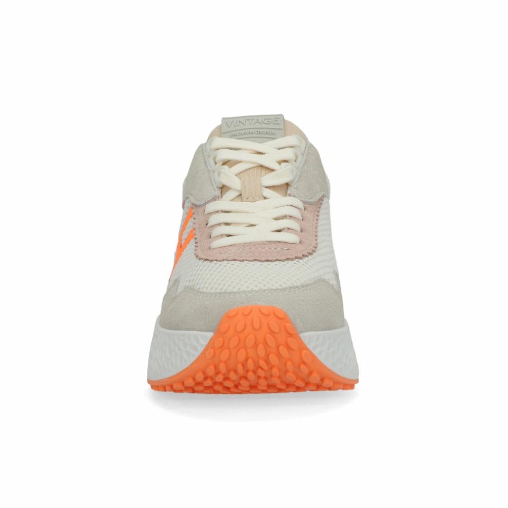 Vintage Havana Low Tops | Women STARLING - GREY NUDE ORANGE Grey Nude Orange
