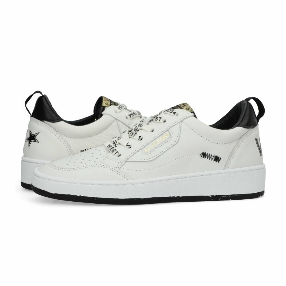 Vintage Havana Low Tops | Women SWAG - WHITE BLACK White Black