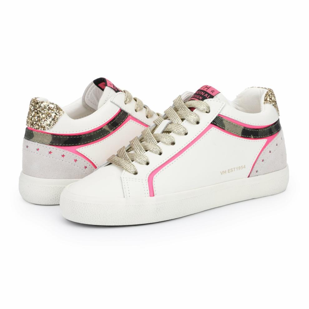 Vintage Havana Low Tops | Women YAYA - WHITE CAMO MIX White Camo Mix