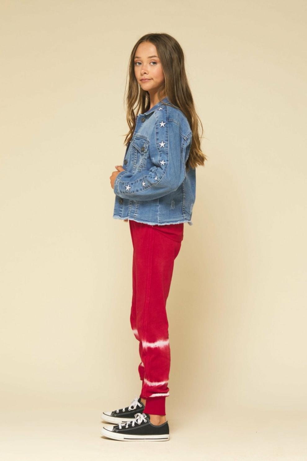 Vintage Havana Outerwear | Women DENIM JACKET WITH STARS Denim