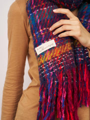 Vintage Havana Scarf/ Ruanas | Women BRUSH SCARF - PINK MULTI Pink Multi