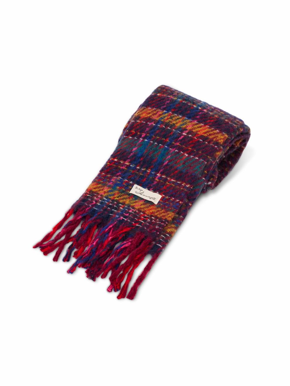 Vintage Havana Scarf/ Ruanas | Women BRUSH SCARF - PINK MULTI Pink Multi