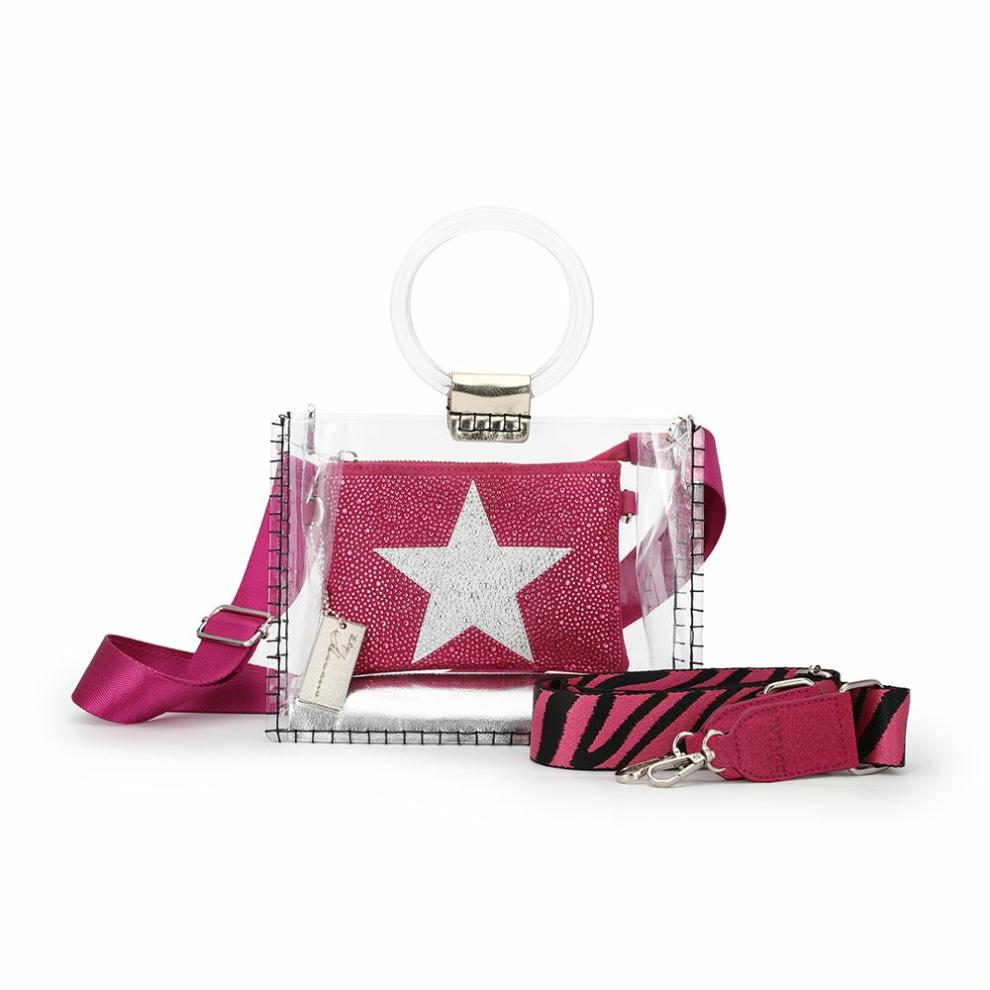 Vintage Havana Small Bags | Women MINI MOLLY - FUCHSIA RHINESTONE MULTI