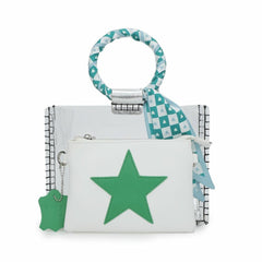 Vintage Havana Small Bags | Women MINI MOLLY - SCARF WHITE GREEN