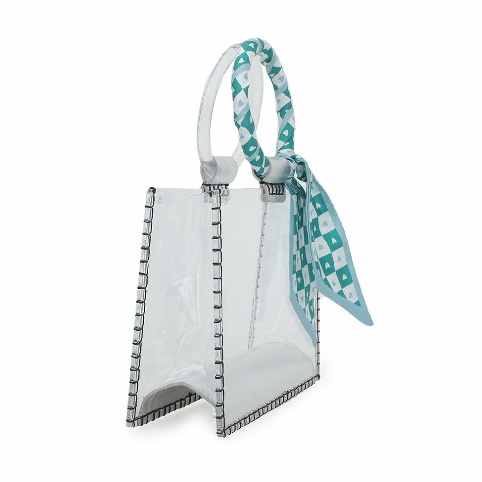 Vintage Havana Small Bags | Women MINI MOLLY - SCARF WHITE GREEN