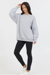 Vintage Havana Sweatshirts | Women Heather Grey Proweave Crewneck Sweatshirt Heather Grey