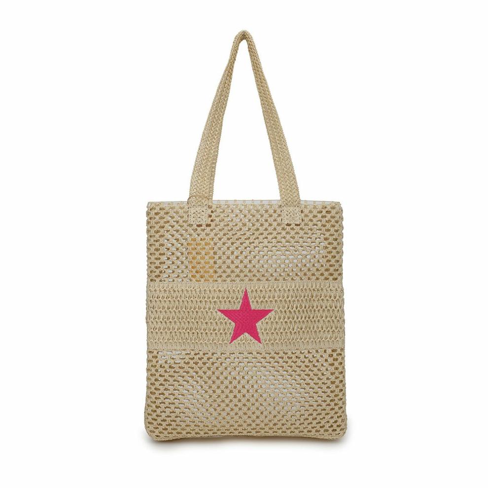 Vintage Havana Top Handle | Women BASIC BAG 1 - PINK/CROCHET