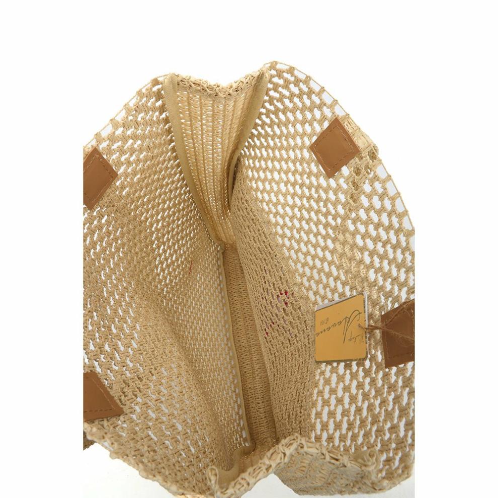 Vintage Havana Top Handle | Women BASIC BAG 1 - PINK/CROCHET