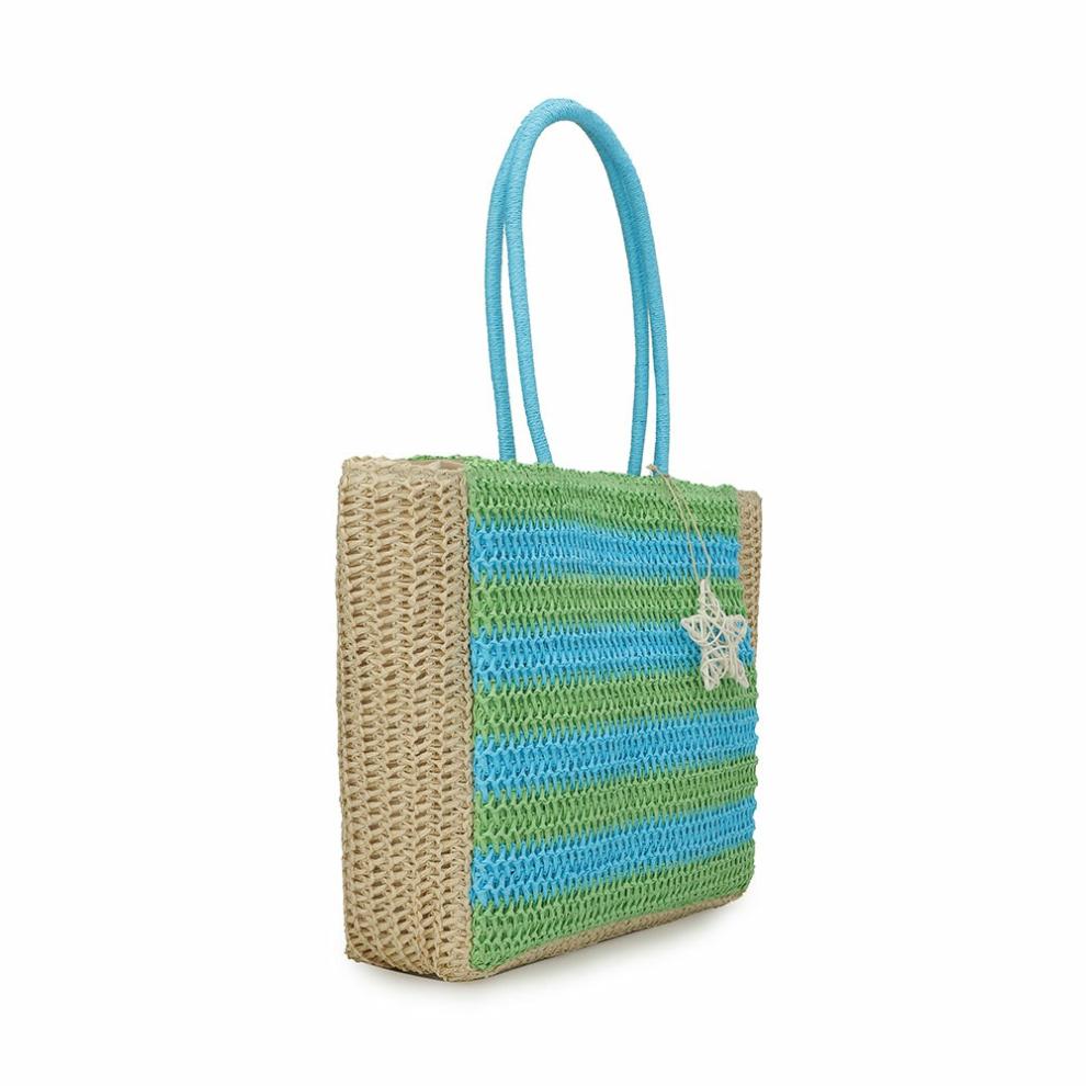Vintage Havana Top Handle | Women SLAM BAG 1 - TURQUOISE