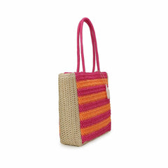 Vintage Havana Top Handle | Women SLAM BAG 3 - PINK/PEACH