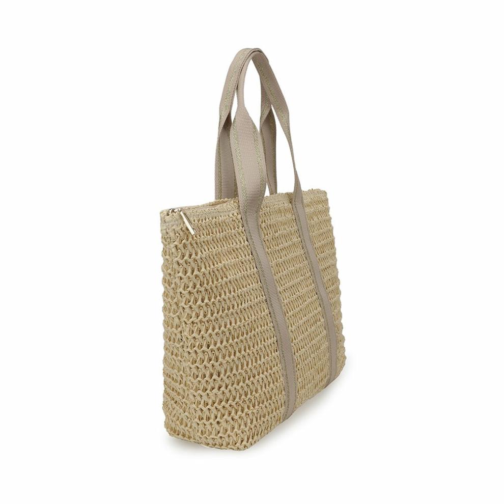 Vintage Havana Top Handle | Women WOW BAG 1 - BEIGE