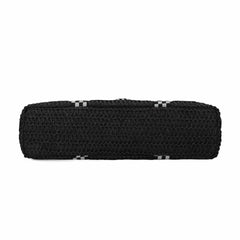 Vintage Havana Top Handle | Women WOW BAG 2 - BLACK/CHECKERED